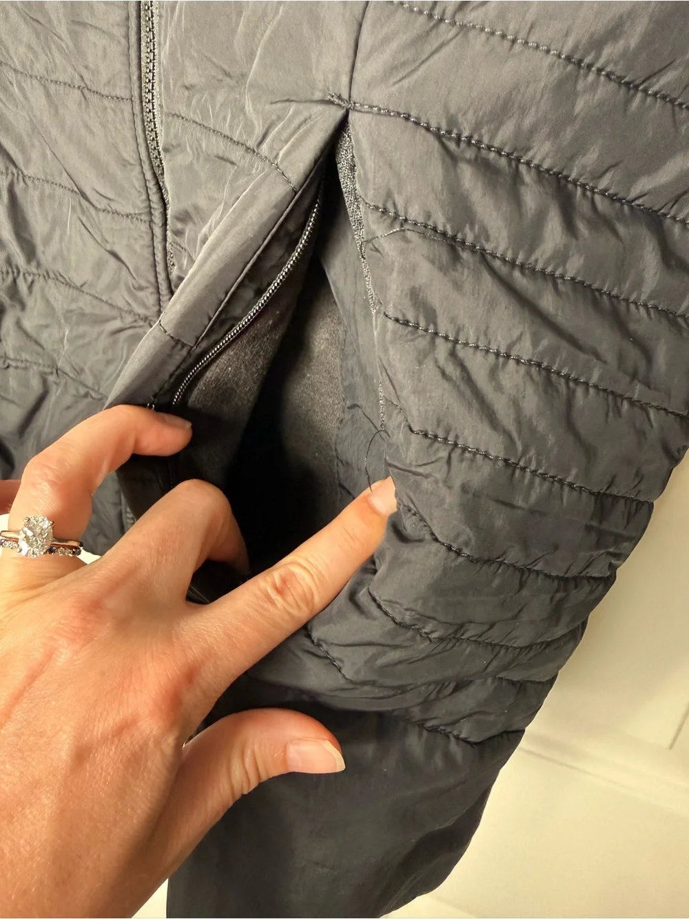 The North Face lightweight insulated